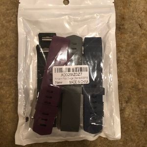 NWT Fitbit Charge 2 bands-set of 4-size Small